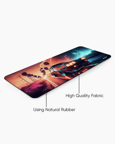 Vibrant Ride Panaroma Desk Mat