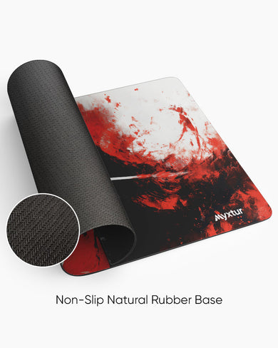 Yin Yang SamuraiClash Panaroma Desk Mat