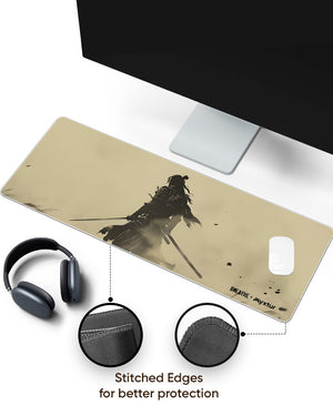 Echoes of the Katana Panaroma Desk Mat Stitched 1
