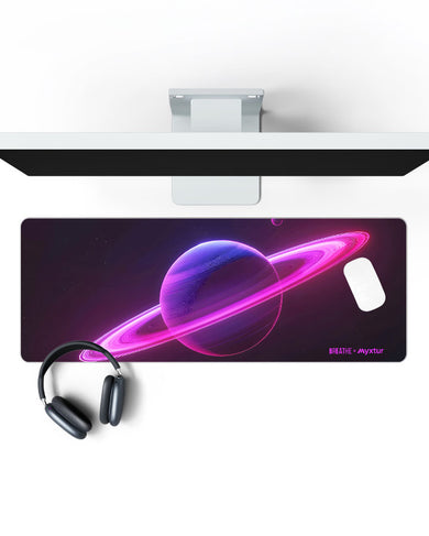 Luminous Planetarium [BREATHE] Panaroma Desk Mat