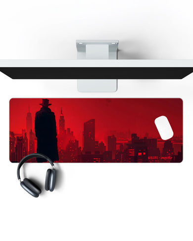 Midnight Guardian [BREATHE] Panaroma Desk Mat