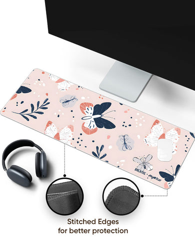 Pastel Flutter [BREATHE] Panaroma Desk Mat