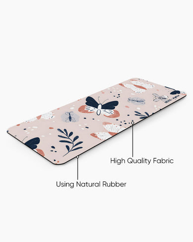 Pastel Flutter [BREATHE] Panaroma Desk Mat