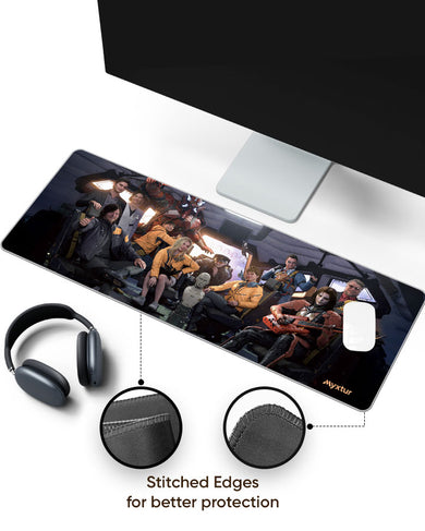 The-Crew-Assembles Panaroma Desk Mat