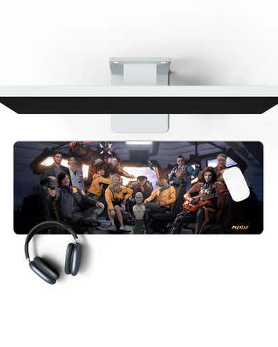 The-Crew-Assembles Panaroma Desk Mat