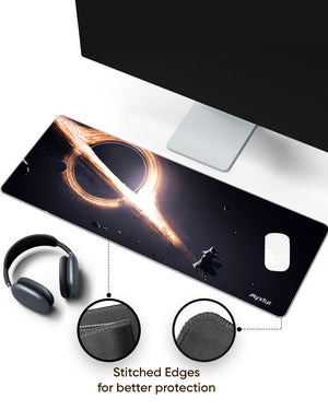 Singularity Drift Panaroma Desk Mat Stitched 1