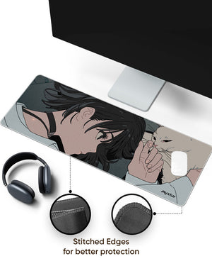 Quiet Circuit Panaroma Desk Mat Stitched 1