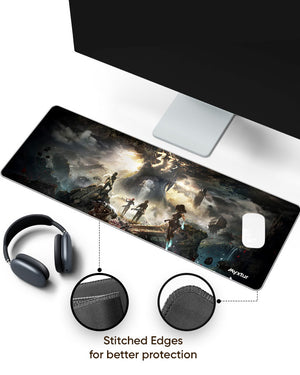Gate of the 33rd Realm Panaroma Desk Mat Stitched 1