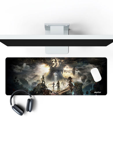 Gate-of-the-33rd-Realm Panaroma Desk Mat