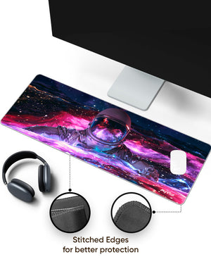 Cosmic Drift Panaroma Desk Mat Stitched 1