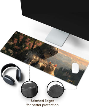 Knight And Companion Panaroma Desk Mat Stitched 1