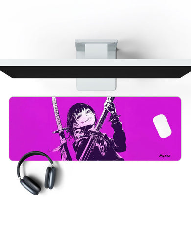 Blade-Pop Panaroma Desk Mat