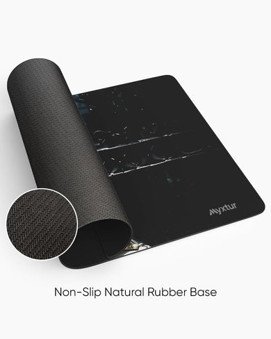 Gatekeeper-of-Midnight Panaroma Desk Mat