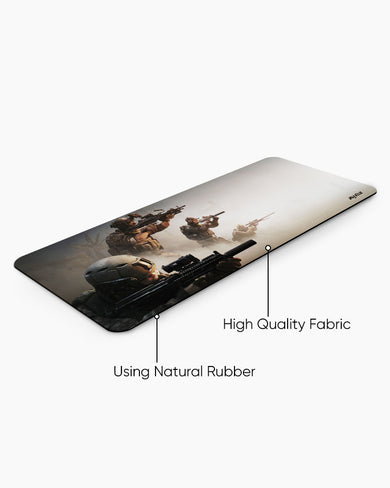 Desert-Ambush Panaroma Desk Mat