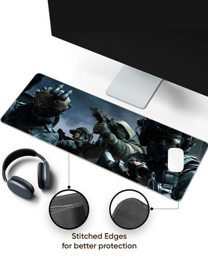 Night Raid Panaroma Desk Mat Stitched 1