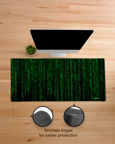 The Matrix-Illusion of Reality EdgeGuard Desk Mat