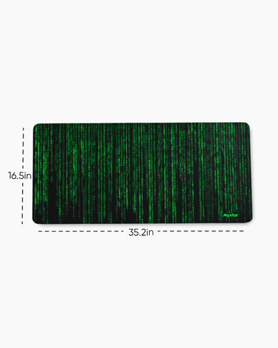 The Matrix-Illusion of Reality EdgeGuard Desk Mat