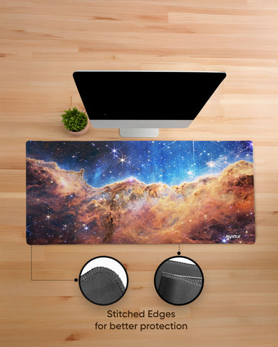 NIght Sky from the James Webb Telescope EdgeGuard Desk Mat