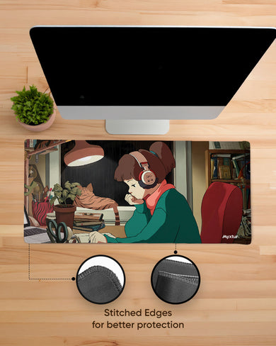 Lofi Girl EdgeGuard Desk Mat