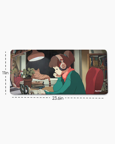 Lofi Girl EdgeGuard Desk Mat