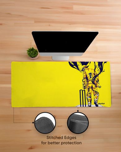 MS Dhoni-Greatest Finisher EdgeGuard Desk Mat