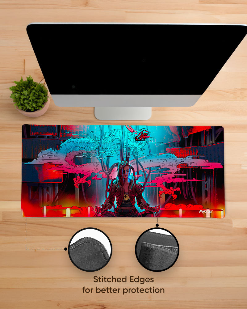 Mecha Cloud Gaming Desk Mat – Myxtur