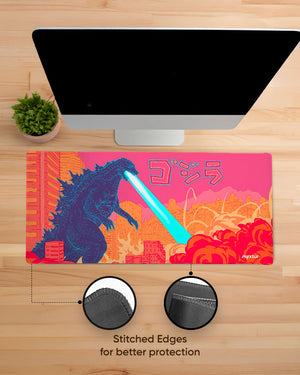 Atomic Godzilla Gaming Desk Mat M 1