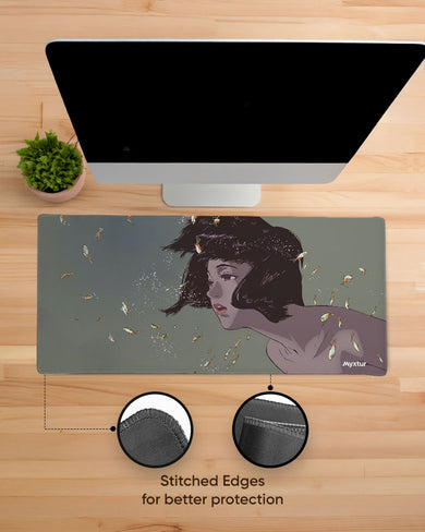 Perfect Blue-Aquatic Reverie EdgeGuard Desk Mat