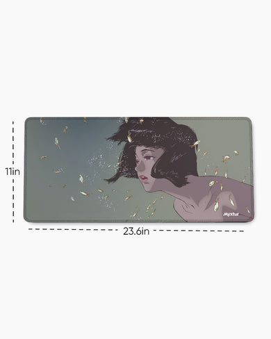 Perfect Blue-Aquatic Reverie EdgeGuard Desk Mat