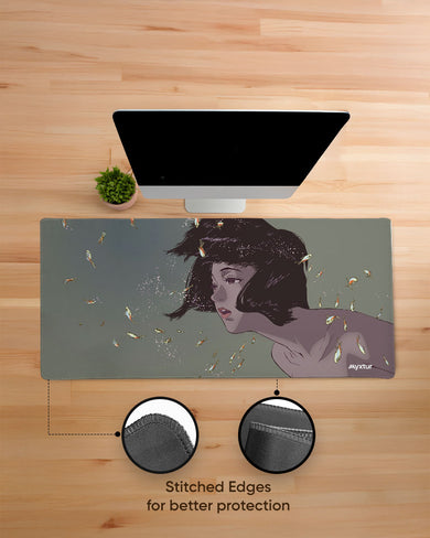 Perfect Blue-Aquatic Reverie EdgeGuard Desk Mat