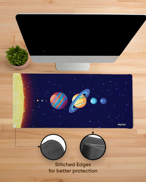 Planetary Panorama Gaming Desk Mat M 1