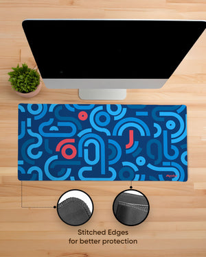 Sapphire Puzzle Gaming Desk Mat M 1