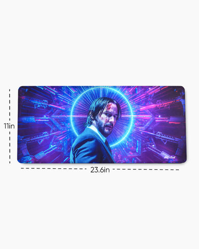 John Wick-Bullet Ballet EdgeGuard Desk Mat