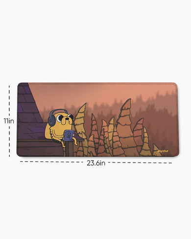 Adventure Time-Lofi Jake Chilling EdgeGuard Desk Mat