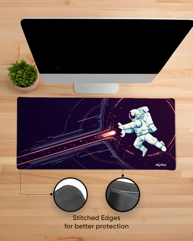 Astronaut Kamehameha EdgeGuard Desk Mat