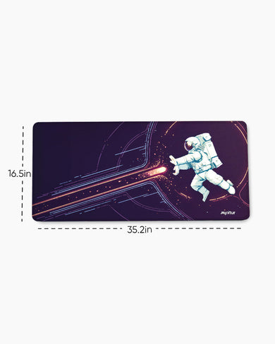 Astronaut Kamehameha EdgeGuard Desk Mat