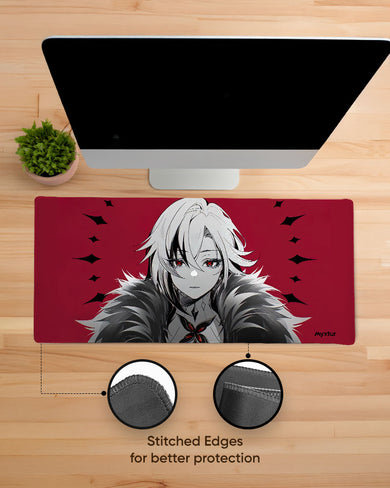 Genshin Impact-Arlecchino of House Hearth EdgeGuard Desk Mat