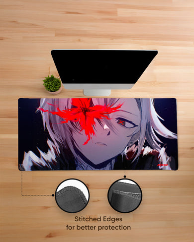 Genshin Impact-Cursed Eye Arlecchino EdgeGuard Desk Mat