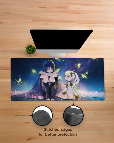 Genshin Impact-Nahida and Wanderer EdgeGuard Desk Mat