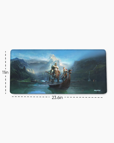 God of War-Quest for Tyr EdgeGuard Desk Mat