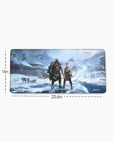 God of War-Shores of Ragnarok EdgeGuard Desk Mat
