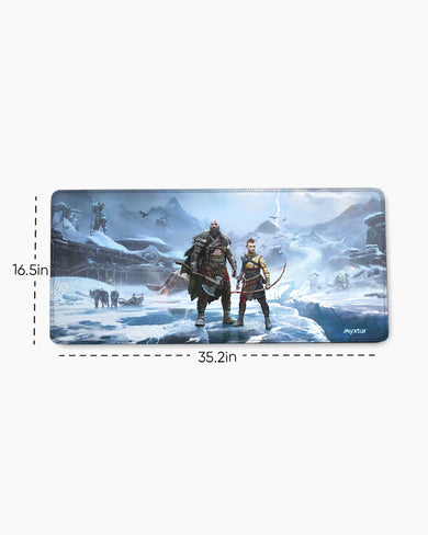 God of War-Shores of Ragnarok EdgeGuard Desk Mat