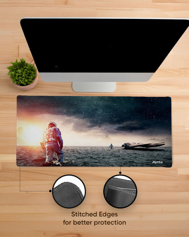 Interstellar-Alien Tidal World EdgeGuard Desk Mat