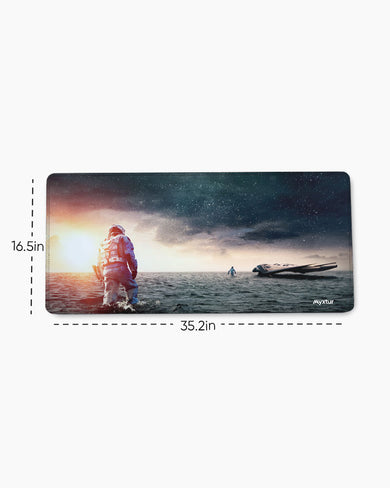 Interstellar-Alien Tidal World EdgeGuard Desk Mat