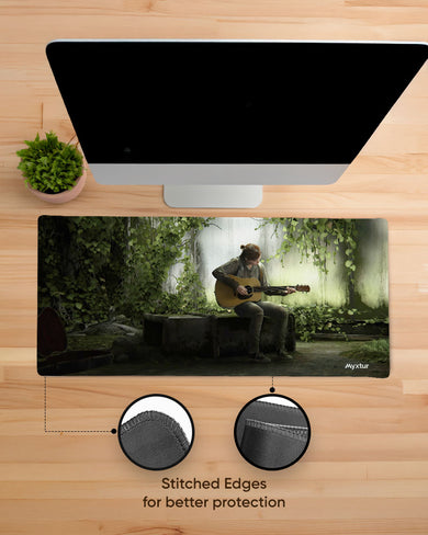 Last of Us-Ellie Take on Me EdgeGuard Desk Mat