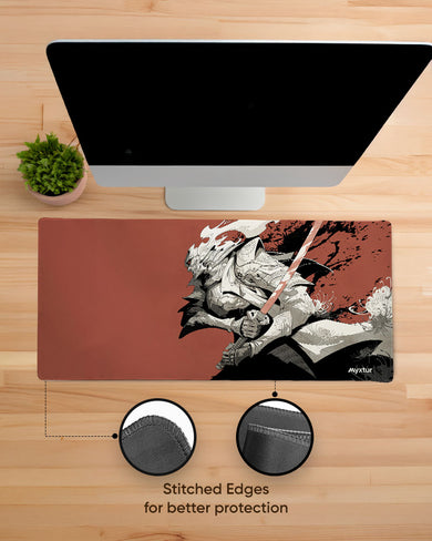 Samurai Warrior Fantasy EdgeGuard Desk Mat