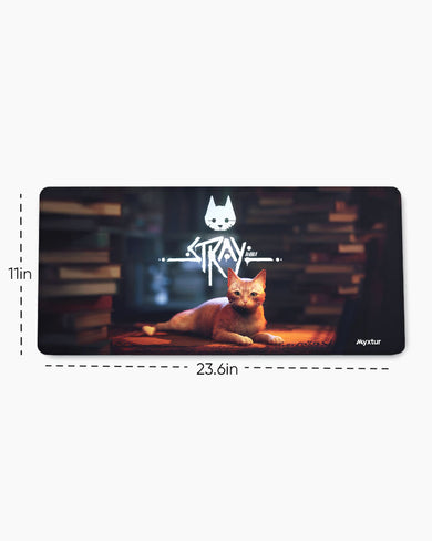 Stray-Cat Odyssey EdgeGuard Desk Mat