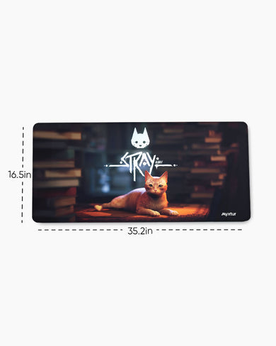 Stray-Cat Odyssey EdgeGuard Desk Mat