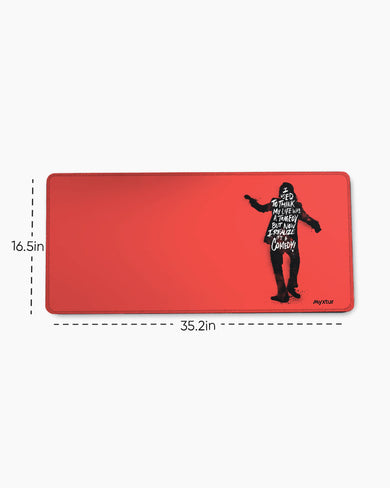 The Joker-Life is a Comedy EdgeGuard Desk Mat