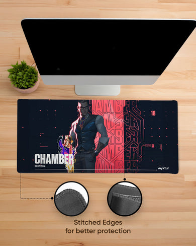 Valorant-Sentinel Chamber EdgeGuard Desk Mat